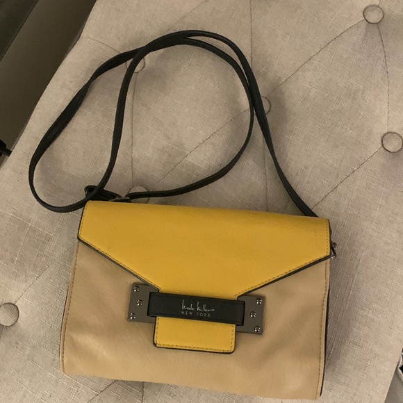 Handbags - 11. Nicole Miller Color Block Crossbody Bag